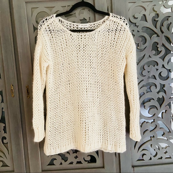 Saint Laurent off white wool mohair sweater XS - Picture 3 of 16